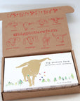 Golden Holiday Gift Box