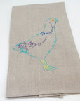 Blue Hen Tea Towel