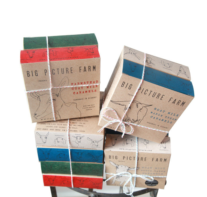 farm box gift sets of caramels – Big Picture Farm