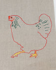 Red Hen Tea Towel