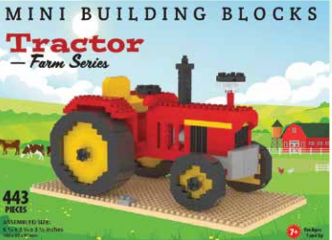 Free LEGO Tractor Mini Model Build at LEGO stores on May 1 & 2