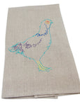 Blue Hen Tea Towel