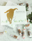 Golden Holiday Gift Box