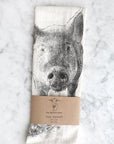 Pig Tea Towel