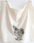 Silkie Rooster Tea Towel