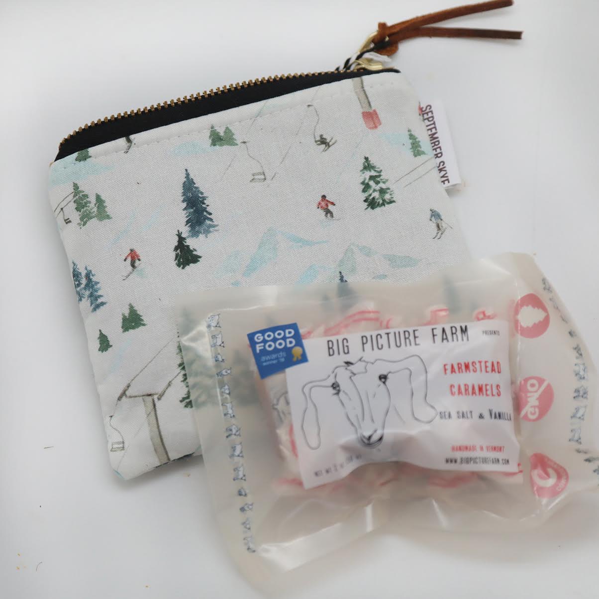 The Slope Side Pouch &amp; Caramel Bundle