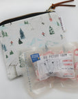 The Slope Side Pouch & Caramel Bundle