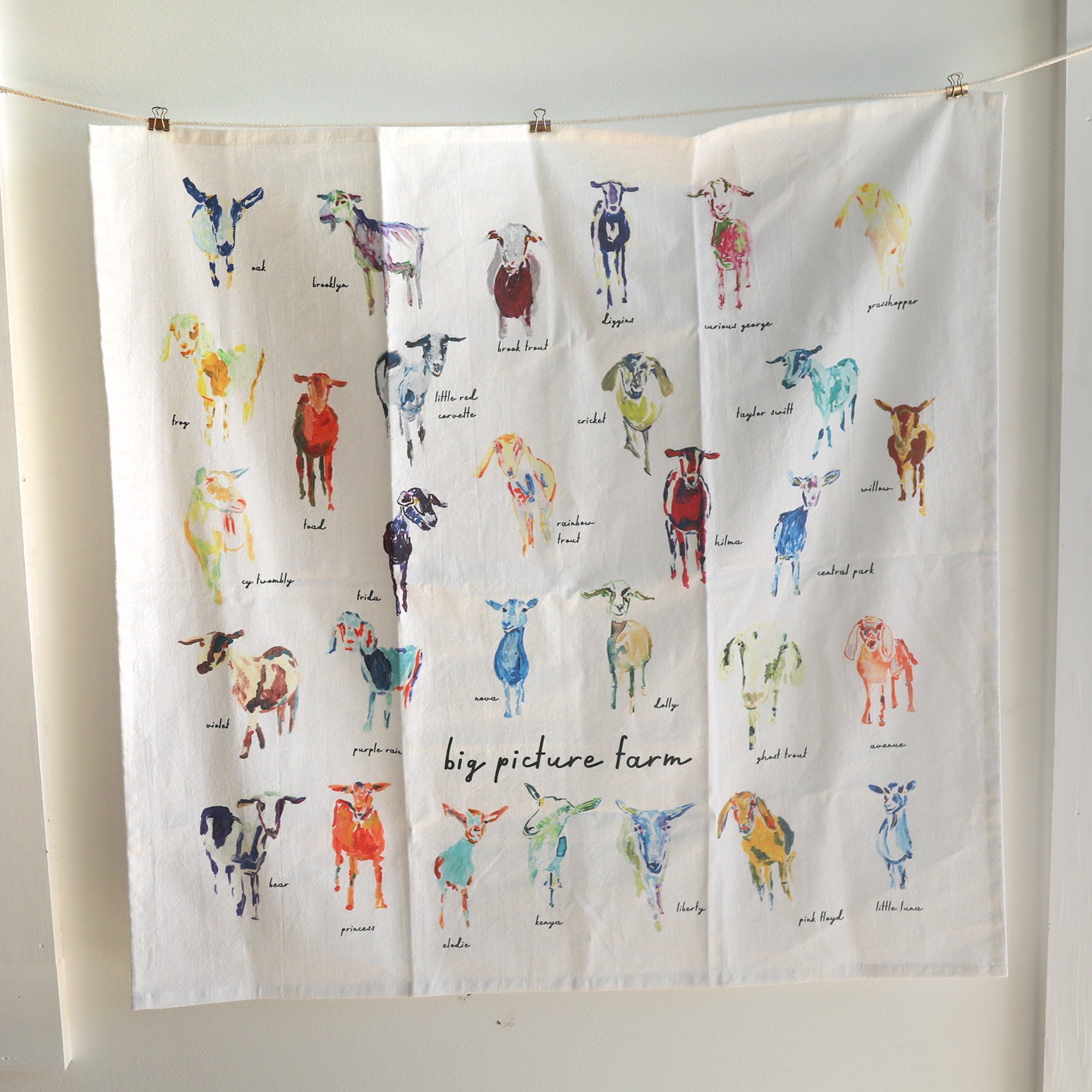 Big Picture Farm Tea Towel - Thumbnail 3