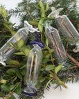 Handblown Glass Caramel Ornament + Tree Box