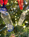 Handblown Glass Caramel Ornament + Tree Box