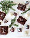 Snowflake Chocolate Covered Graham Crackers