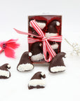 Santa Hat Dark Chocolate Truffle Collection