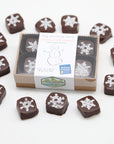 Winter Wonderland Chocolate Covered Goat Milk Caramels
