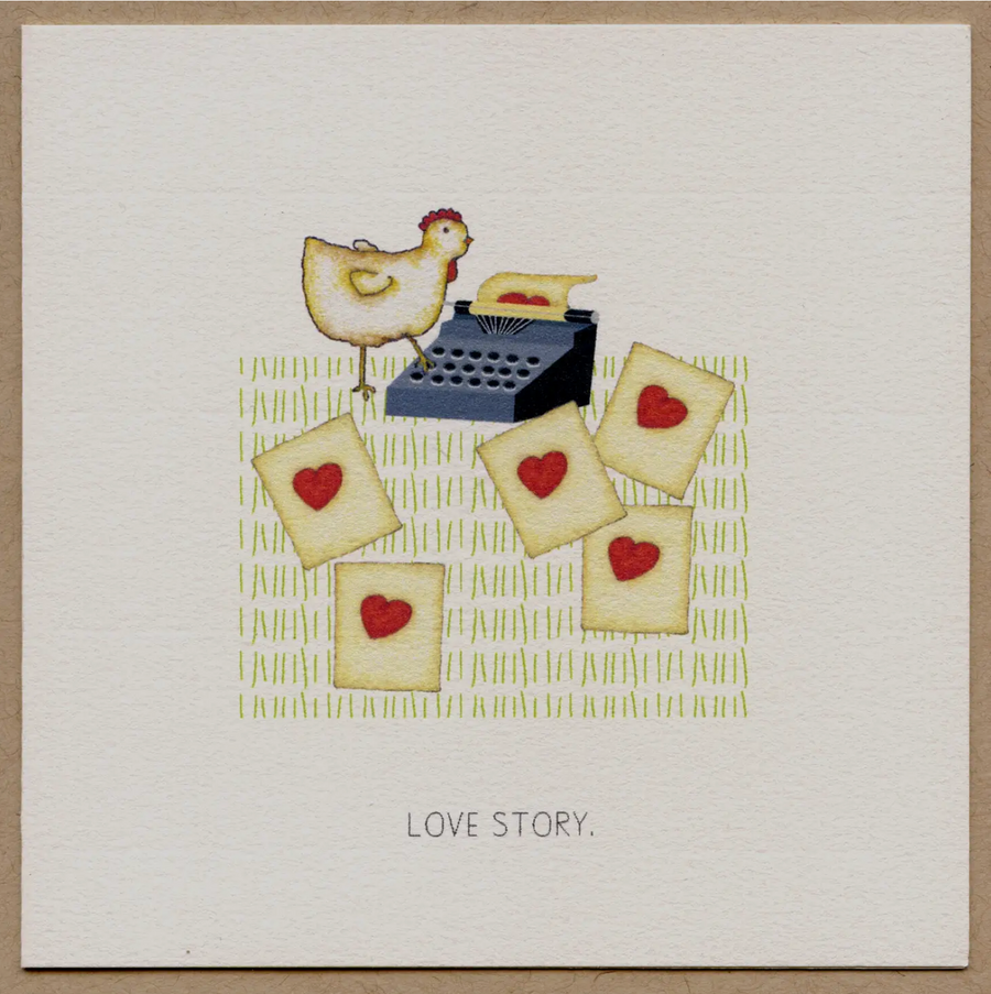 Love Story Greeting Card