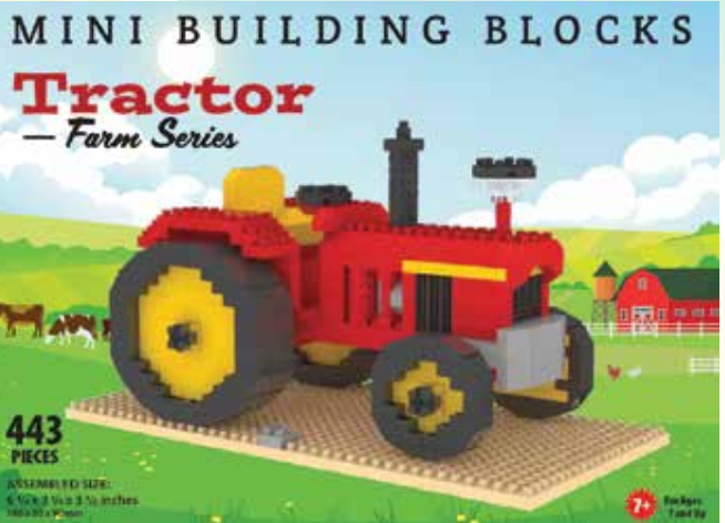 Mimi Building Blocks-Barn &amp; Tractor Sets