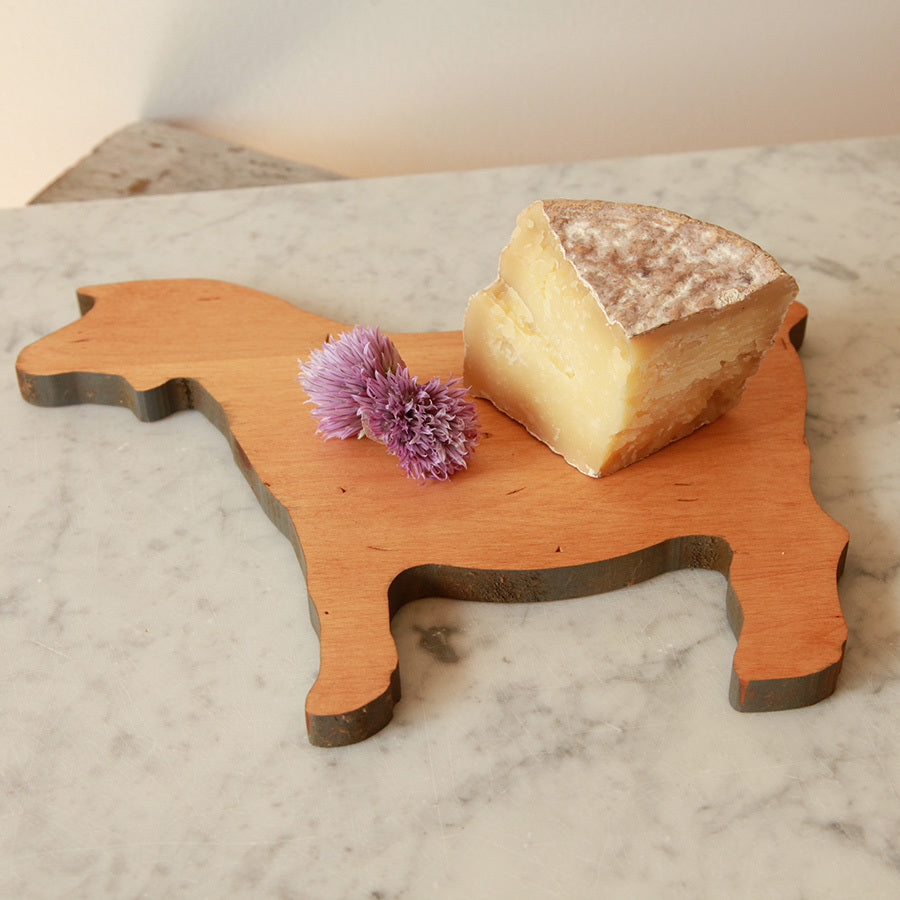 Goat shaped cutting board