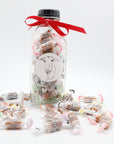 Glass Milk Jug loaded with Caramels