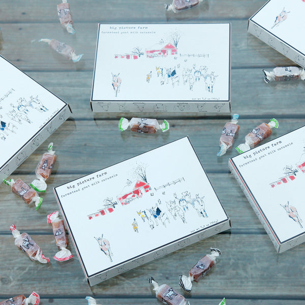 Farmstead Goat Milk Caramels Storyboard Box Big Picture Farm